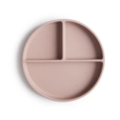 Mushie SILICONE SUCTION PLATE-BLUSH