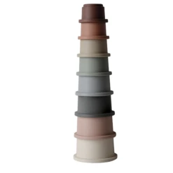 Mushie STACKING CUPS TOY IN ORIGINAL