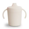 Mushie TRAINER SIPPY CUP IN IVORY