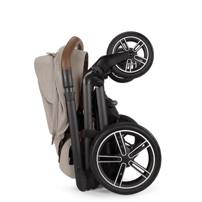 NUNA MIXX NEXT STROLLER IN HAZELWOOD WITH RING ADAPTERS AND MAGNETIC BUCKLE 7 NUNA MIXX NEXT STROLLER IN HAZELWOOD WITH RING ADAPTERS AND MAGNETIC BUCKLE - Image 5