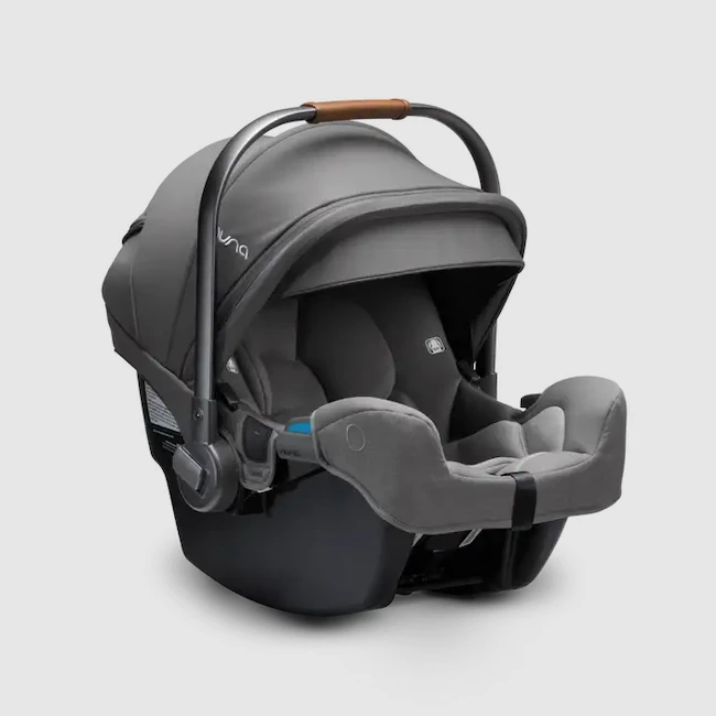 NUNA PIPA RX INFANT CAR SEAT WITH RELX BASE IN GRANITE 3 NUNA PIPA RX INFANT CAR SEAT WITH RELX BASE IN GRANITE