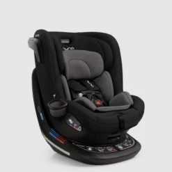 NUNA REVV ROTATING CONVERTIBLE CAR SEAT - THE NEW 360 SEAT IN CAVIAR