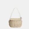 MINI CHARI BAG-STRAW -Baby Haven Shop olli ella mini chari bag straw