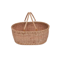 RATTAN BASQUE BASKET