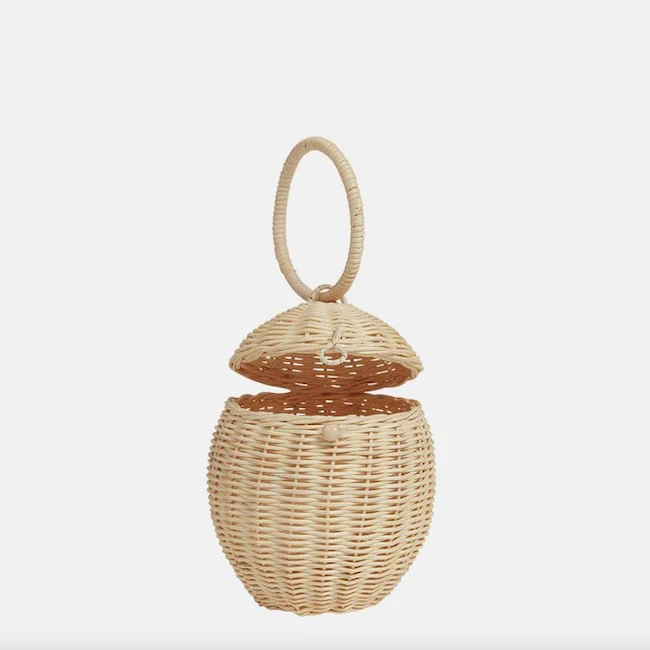 RATTAN EGG BASKET 4 RATTAN EGG BASKET - Image 2