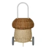 RATTAN MUSHROOM LUGGY- NATURAL