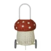 RATTAN MUSHROOM LUGGY- RED