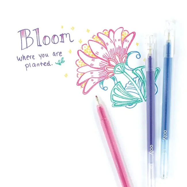 Ooly RADIANT WRITERS GLITTER GEL PENS 5 Ooly RADIANT WRITERS GLITTER GEL PENS - Image 3