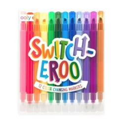 Ooly SWITCH-EROO! COLOR CHANGING MARKERS SET OF 12
