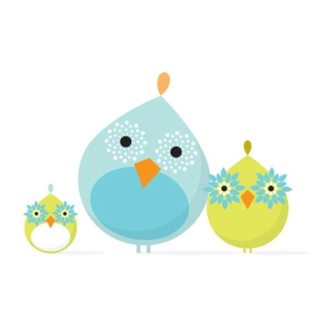 MOD BIRD FAMILY 14X14 4 MOD BIRD FAMILY 14X14 - Image 2