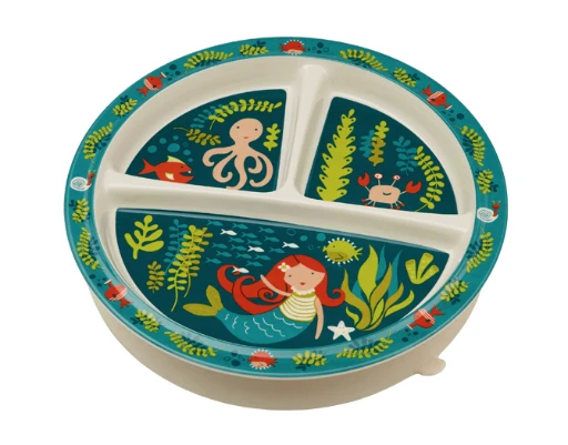 DIVIDED SUCTION PLATE ISLA THE MERMAID 3 DIVIDED SUCTION PLATE ISLA THE MERMAID