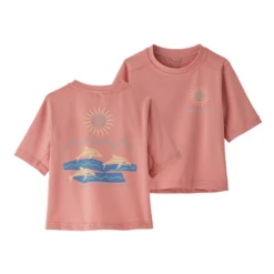 Patagonia BABY CAPILENE SILKWEIGHT T-SHIRT IN PLANET POD
