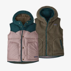 Patagonia GIRLS REVERSIBLE BIVY HOODY VEST