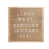 Pearhead NATURAL WOOD LETTERBOARD