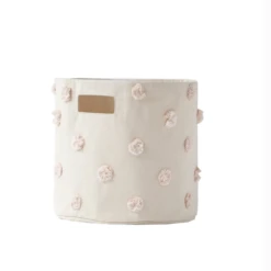 POM POM BASKET- BIN -Baby Haven Shop pehr pom pom basket bin 2
