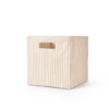 PRINTED CUBE - STRIPES AWAY PETAL -Baby Haven Shop pehr printed cube stripes away petal