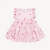 GIRLS KIT DRESS IN HEART EMBROIDERY 1 GIRLS KIT DRESS IN HEART EMBROIDERY -Baby Haven Shop pink chicken girls kit dress in heart embroidery