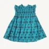 GIRLS STEVIE DRESS IN AZURE