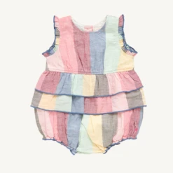 HEIDI BUBBLE MULTI WIDE STRIPE
