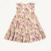 RUE DRESS -MULTI DITSY FLORAL -Baby Haven Shop pink chicken rue dress multi ditsy floral
