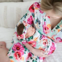 MOMMY ROBE - BB1100066 -Baby Haven Shop posh peanut mommy robe bb1100066 2