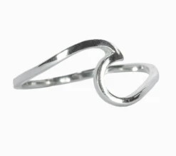 WAVE RING-SILVER - BB1106637