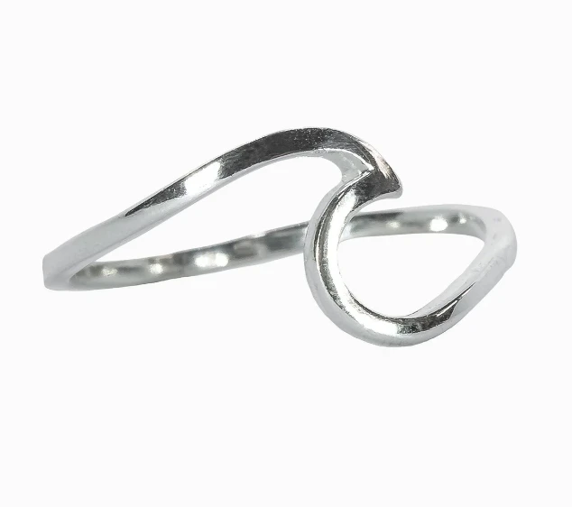 WAVE RING-SILVER - BB1106637 3 WAVE RING-SILVER - BB1106637
