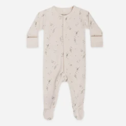 FULL SNAP FOOTIE IN SPACE