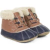 ROBEEZ CONNER COPPER FAUX FUR BOOT