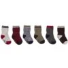 ROBEEZ FALL BASICS SOCKS, 6-PACK -Baby Haven Shop robeez fall basics socks 6 pack