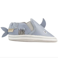 ROBEEZ SEBASTIAN SHARK SOFT SOLE SHOE -Baby Haven Shop robeez sebastian shark soft sole shoe 2