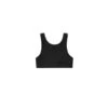 SWIFT SPORTS BRA | BLACK RIBBED