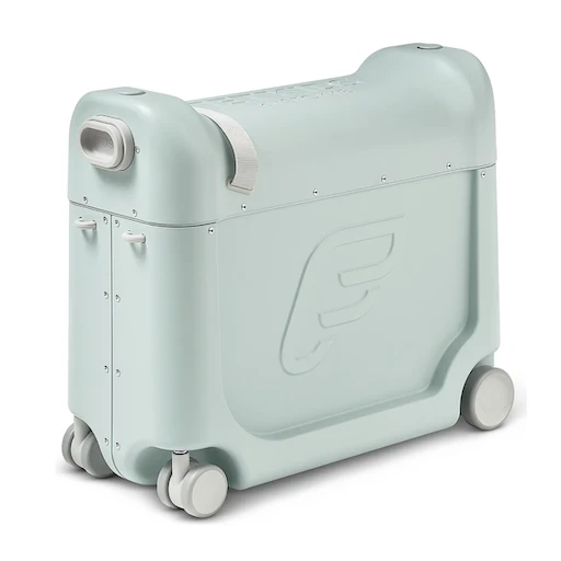 JETKIDS V3 BY STOKKE 19-INCH RIDE-ON CARRY-ON SUITCASE IN GREEN AURORA 3 JETKIDS V3 BY STOKKE 19-INCH RIDE-ON CARRY-ON SUITCASE IN GREEN AURORA