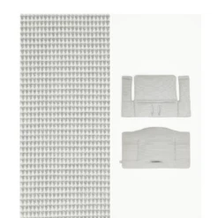 Stokke TRIPP TRAPP HIGH CHAIR COMPLETE NATURAL WITH NORDIC GREY CUSHION AND TRAY 7 Stokke TRIPP TRAPP HIGH CHAIR COMPLETE NATURAL WITH NORDIC GREY CUSHION AND TRAY -Baby Haven Shop stokke tripp trapp high chair complete natural wit 2