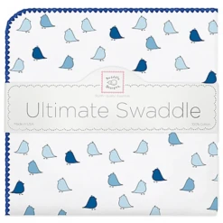 JEWEL TONE LITTLE CHICKIES ULTIMATE RECEIVING BLANKET