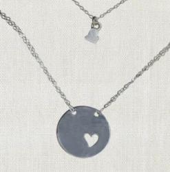 PIECE OF MY HEART 18” NECKLACE