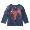 FOX FACES BABY GRAPHIC TEE 2 FOX FACES BABY GRAPHIC TEE -Baby Haven Shop tea fox faces baby graphic tee