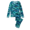 GOODNIGHT PAJAMA SET IN SHARK CAMO -Baby Haven Shop tea goodnight pajama set in shark camo