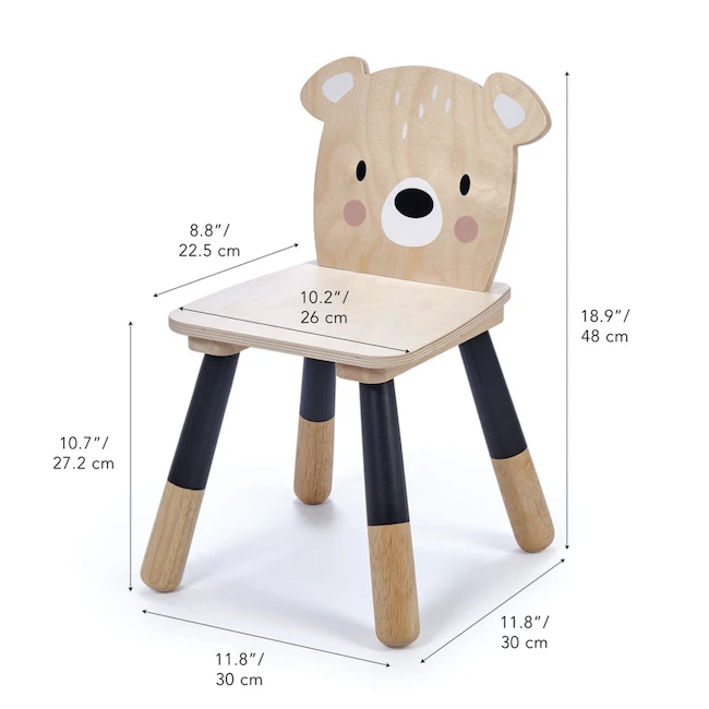 Tender Leaf Toys FOREST TABLE AND CHAIRS 4 Tender Leaf Toys FOREST TABLE AND CHAIRS - Image 2