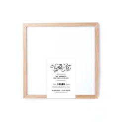 15X15 MAGNETIC WRITE-ON LETTER BOARD SLATE -WHITEBOARD