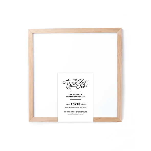 15X15 MAGNETIC WRITE-ON LETTER BOARD SLATE -WHITEBOARD 3 15X15 MAGNETIC WRITE-ON LETTER BOARD SLATE -WHITEBOARD