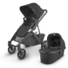 UPPABABY VISTA V2 STROLLER JAKE (CHARCOAL/CARBON/BLACK LEATHER) -Baby Haven Shop uppababy uppababy vista v2 stroller jake charcoal