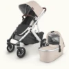 Uppababy VISTA V2 STROLLER - DECLAN (OAT MELANGE/SILVER/CHESTNUT LEATHER) 2 Uppababy VISTA V2 STROLLER - DECLAN (OAT MELANGE/SILVER/CHESTNUT LEATHER) -Baby Haven Shop uppababy vista v2 stroller declan oat melange silv