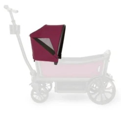 CUSTOM RETRACTABLE CANOPY IN SOLID COLORS -Baby Haven Shop veer custom retractable canopy in solid colors 1