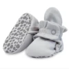 ORGANIC COTTON GRIPPER BABY BOOTIE